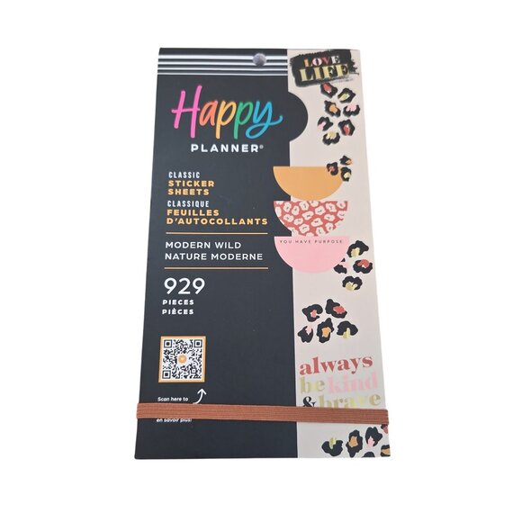 Happy Planner Modern Wild Sticker Sheets 929 Pieces - Picture 1 of 16